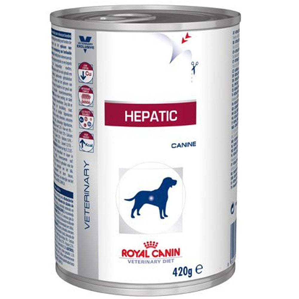 ROYAL CANIN | Dieta Medicada | Alimento Enlatado para Perros con Problemas Hepáticos